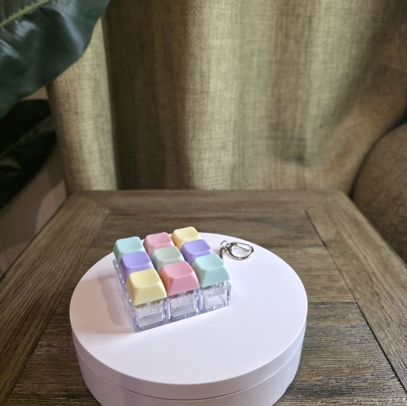 Pastel Mini Keychain Fidget Pad - Picture 6 of 10